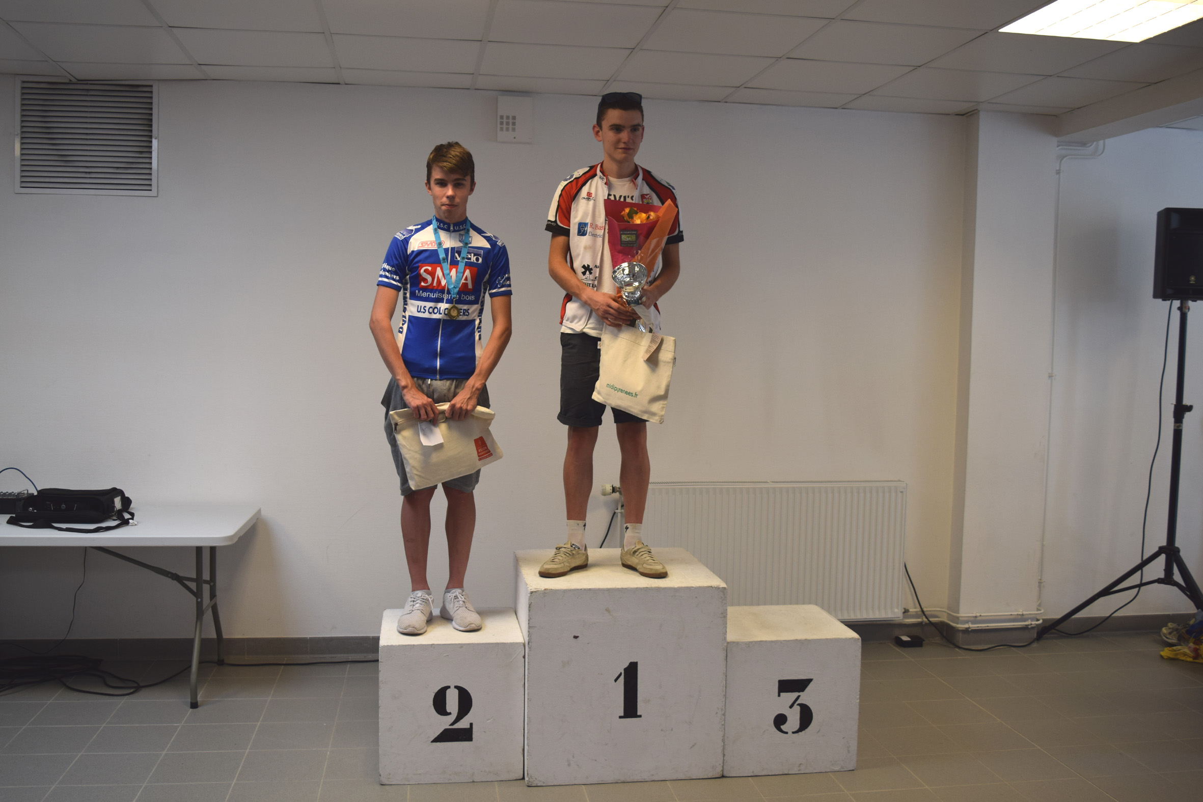 Podium juniors