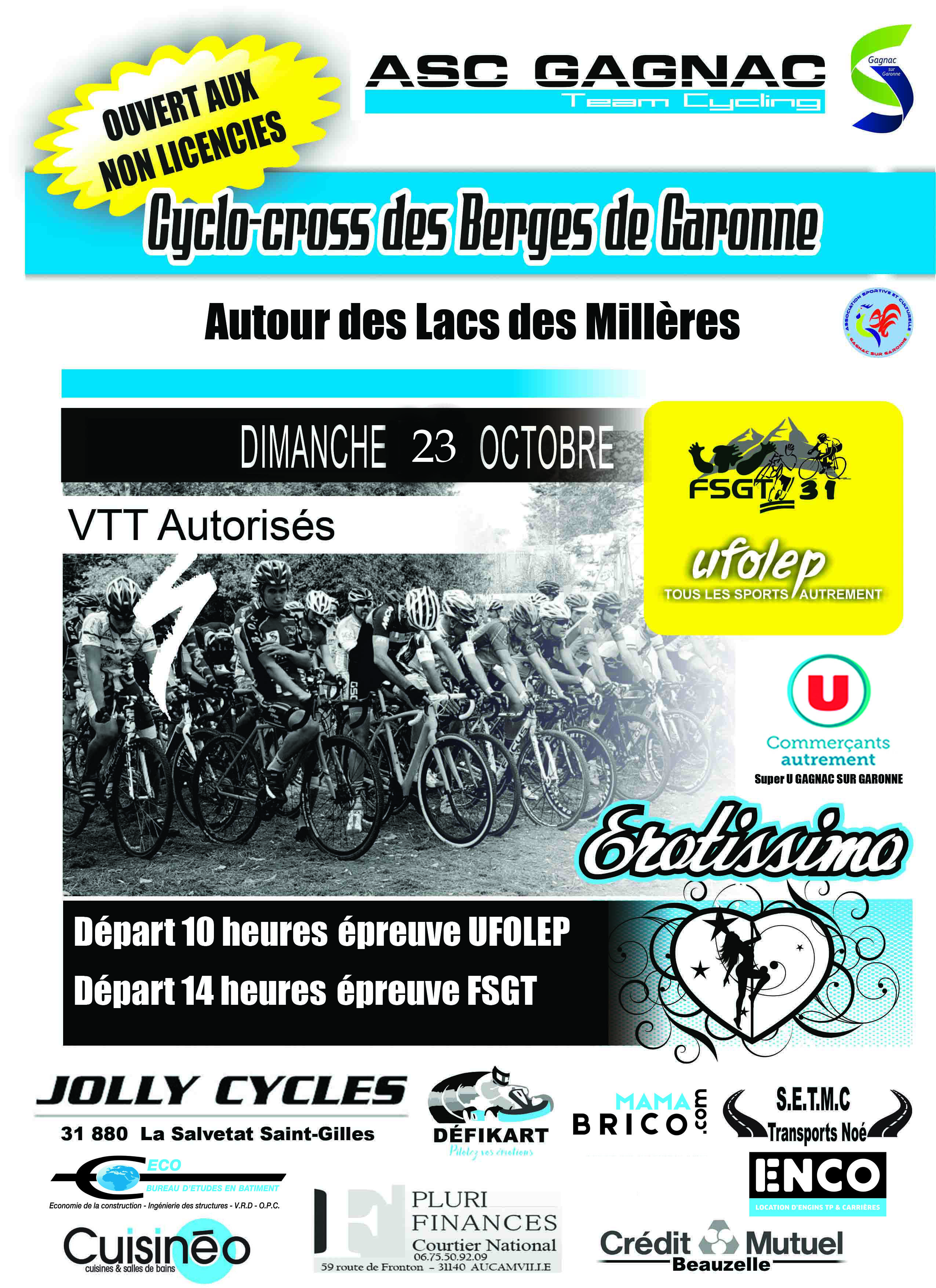 Affiche ASCG CycloCross 2022