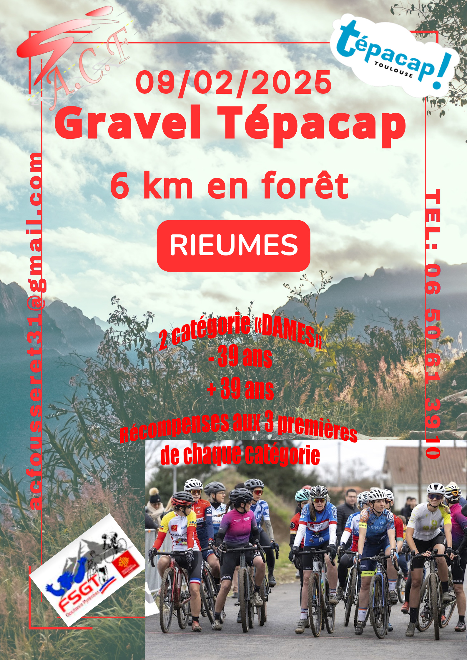 Flyer gravel Rieumes Tepacap Dames 2025