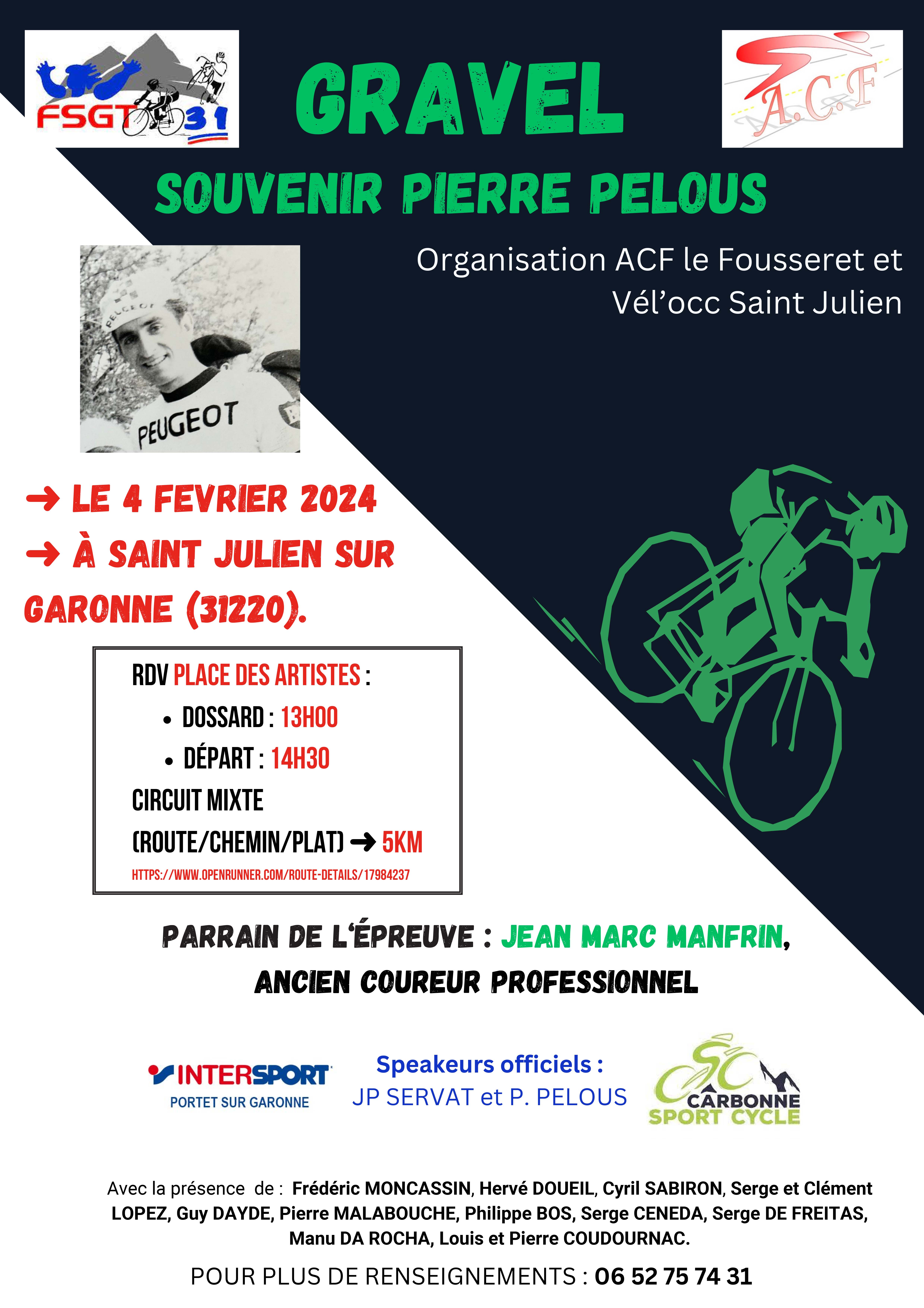 fiche Gravel Saint Julien