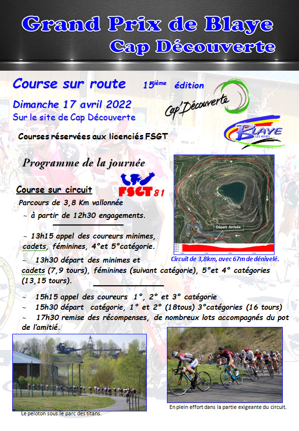 Flyer cap decouverte