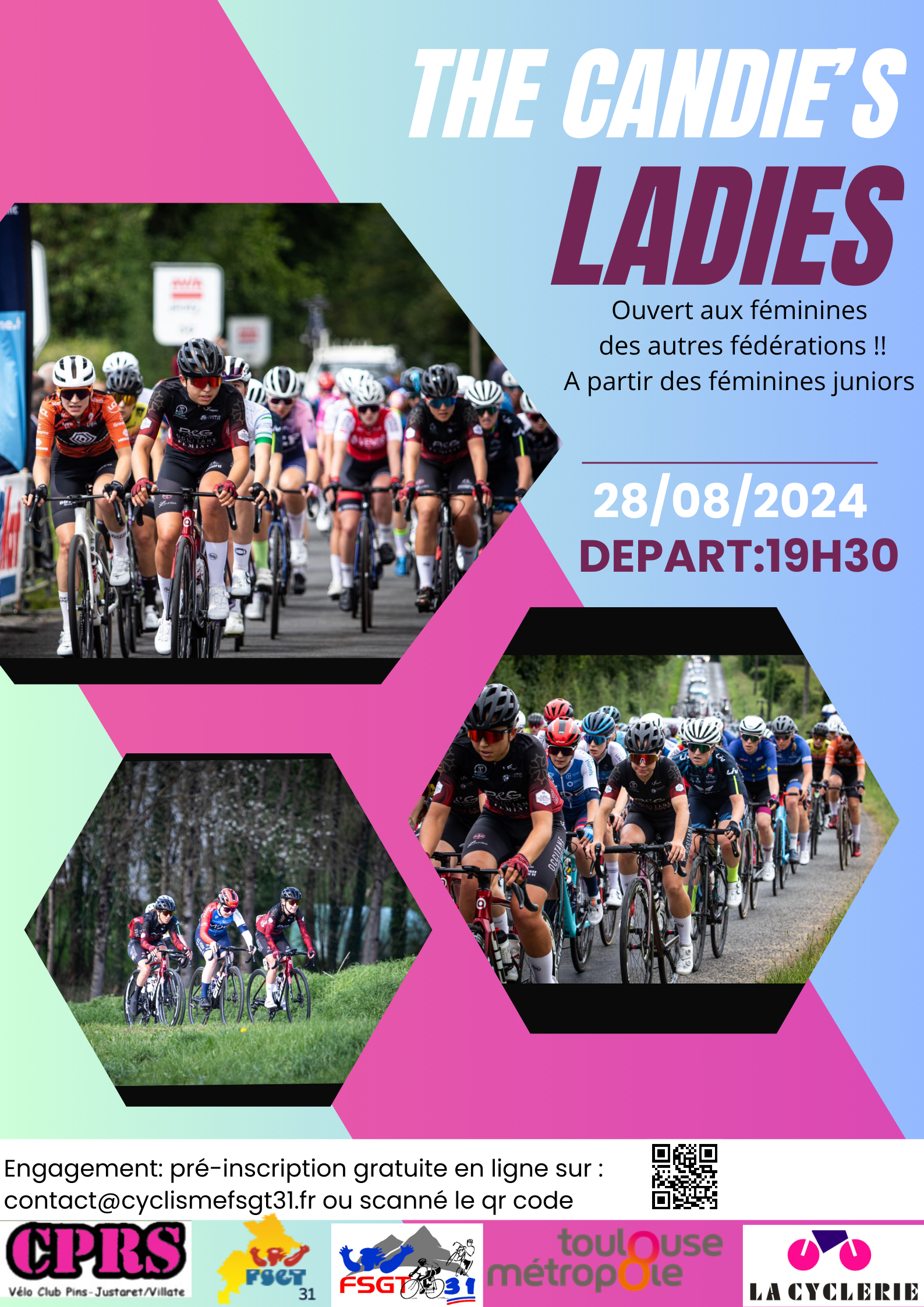 Affiche la Candies Ladies FSGT2024